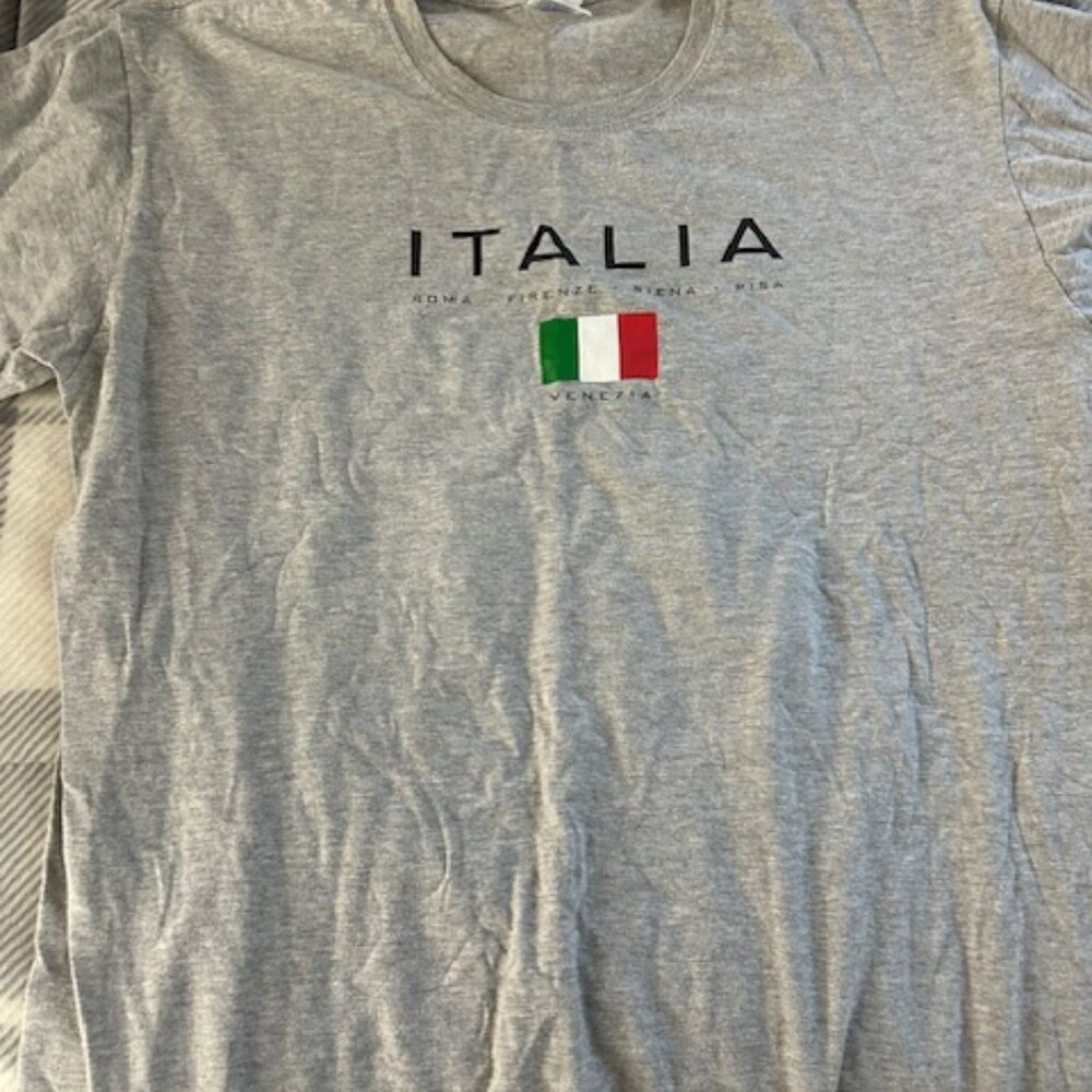 men's Italy tee shirt